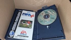 Sega Saturn Games Fifa 96 & Fifa 97 Pal Region VGC Complete In Box