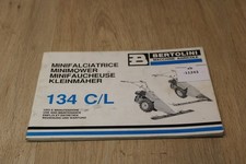 Bertolini Kleinmäher 134C/L Bedienungsanleitung 14-4221  xb11243