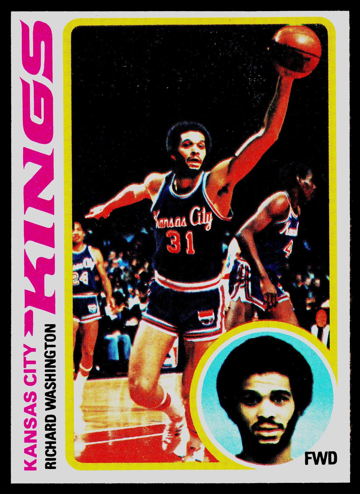 1978-79 Topps #121 Richard Washington - EX