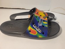 Crocs Multi-Color Slides Sandals for Men for sale | eBay display picture 2