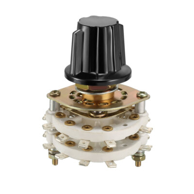 4P4T 4 Stange 4 Position 2 Stapel Band Kanal Dreh Schalter Wahlschalter Knopf