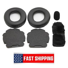 For Bose X A20 A10 Aviation Headset Ear Pads Headband Cushion Foam Mic Muff Kits