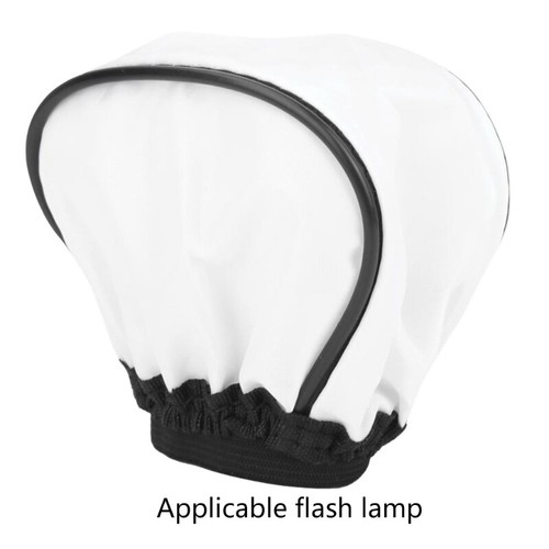 2 Pieces Foldable Mini Softbox Diffuser Soft Box for DSLR Speed Light, White - Picture 8 of 14