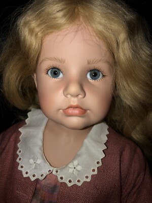 2003 Gotz Dolls By artist Hildegard Gunzel 28” Doll “VICTORIA” LE