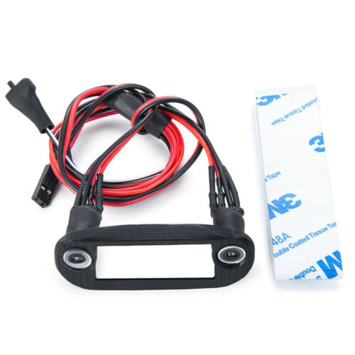 1:24 RC auto luce anteriore lampada faro LED set con supporto per assiale SCX24 AXI00002 - Foto 8 di 10
