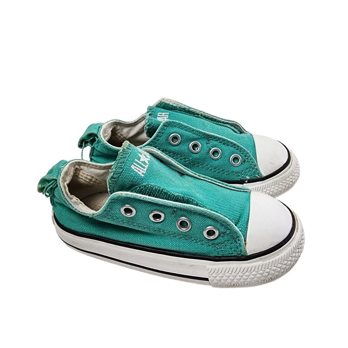 Converse Chuck All Star Shoes Teal Low Top Sneakers | eBay