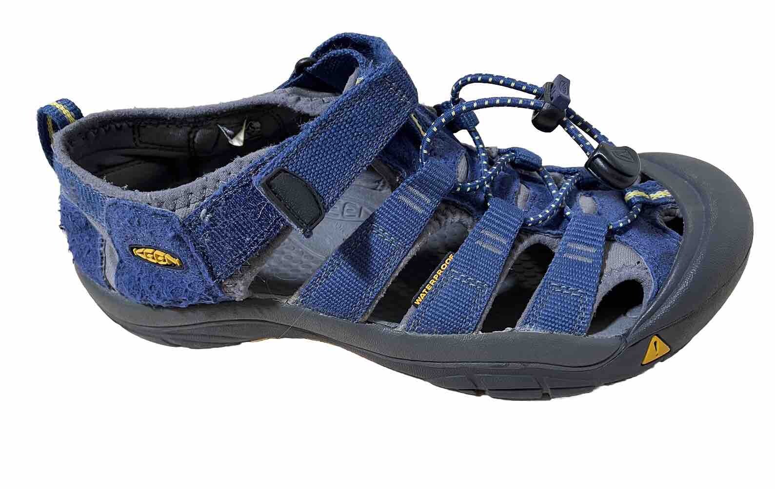 Sandali Keen scarpe estive numero 38 blu grigio vacanza velcro top cinturino