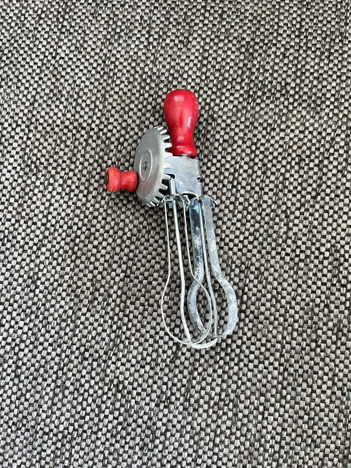Vintage 1950s Children's Toy Egg Beater with Real Wood Handles eBay