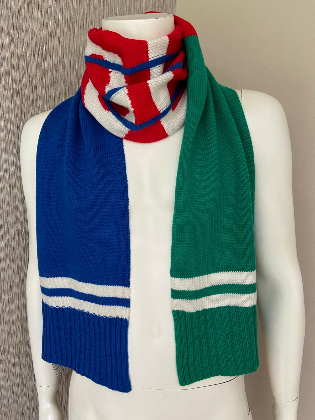 POLO RALPH LAUREN BRING IT BACK VARSITY SCARF BNWT image 3
