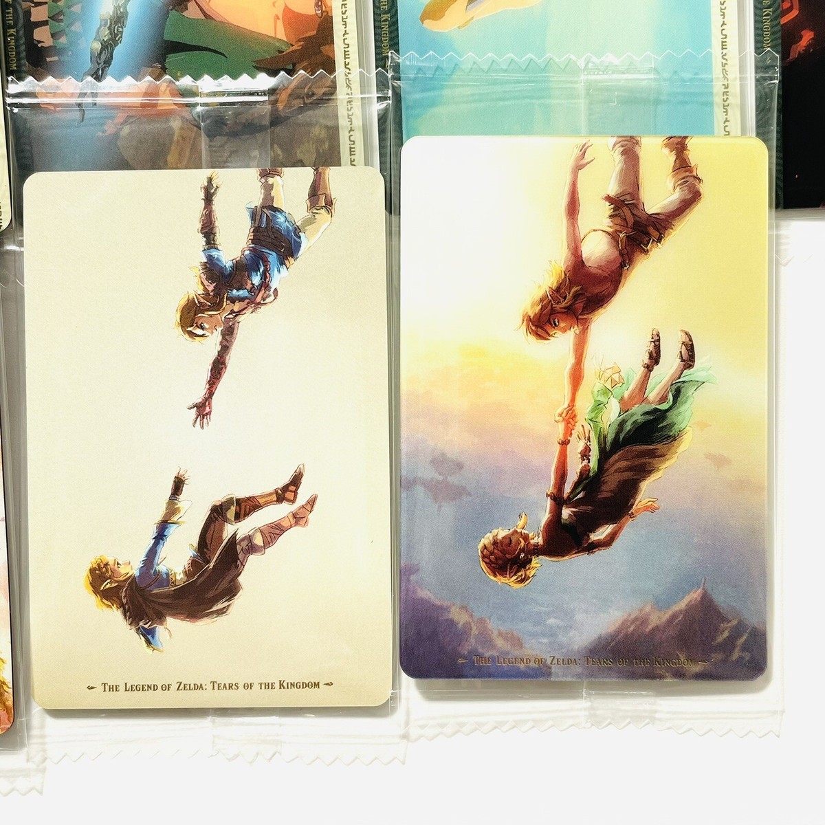 The Legend of Zelda Tears of the Kingdom Wafer Card Complete All