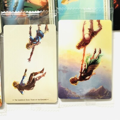 The Legend of Zelda Tears of the Kingdom Wafer Card Complete All