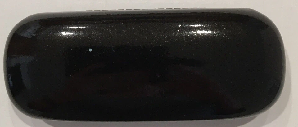 Bebe Glasses Case Black Clamshell high gloss empty sun eye glass protective case - Image 4 of 4