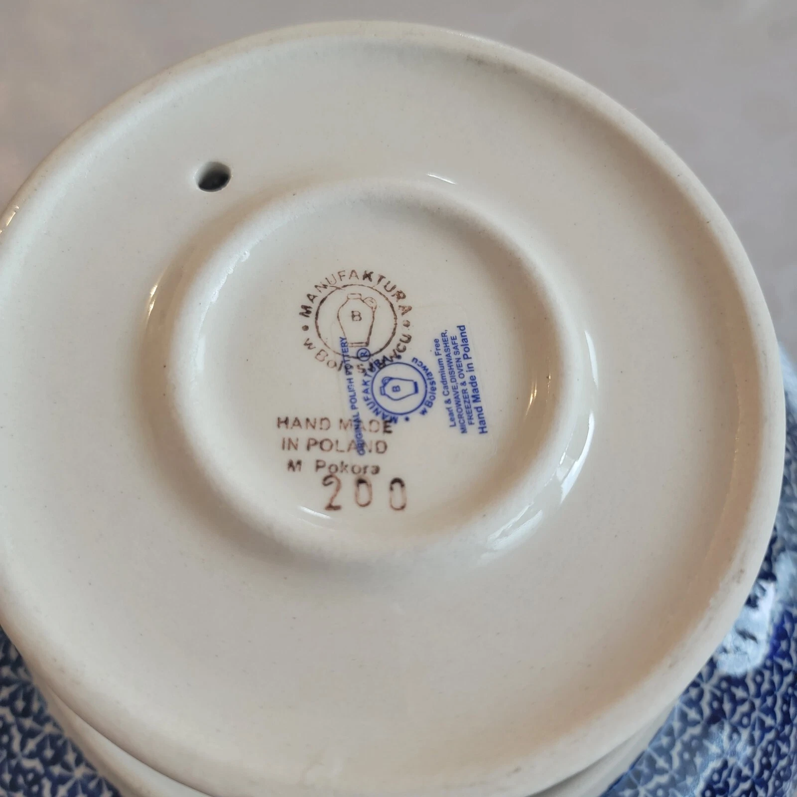 Manufaktura Polish Pottery Cake Stand - Thumbnail 5