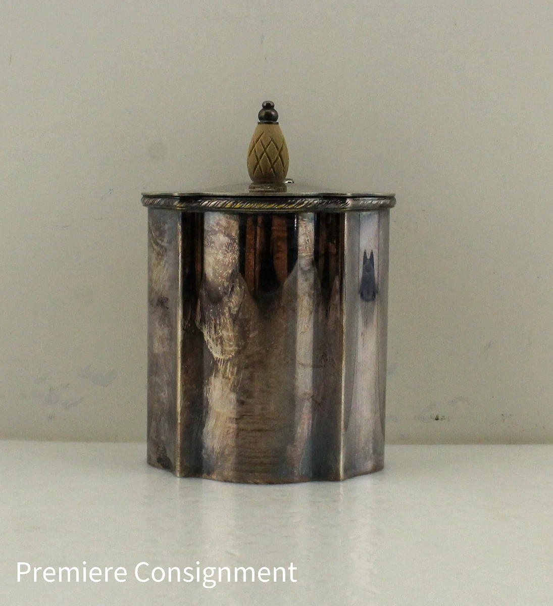Silverplate Tea Caddy In Silver Plated Collectibles for sale | eBay