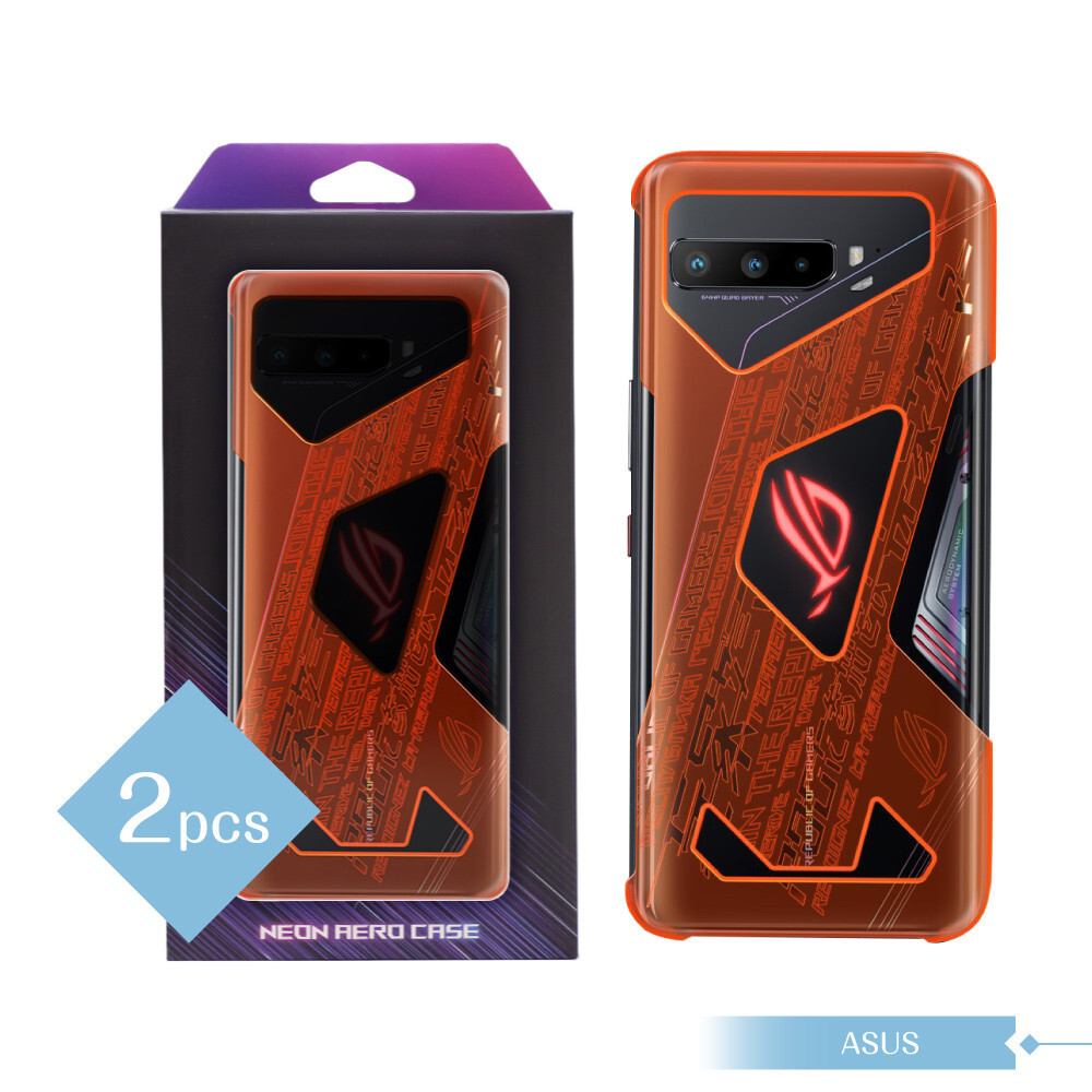 Original ASUS Official ROG Phone 3 ZS661KS Neon Aero Case