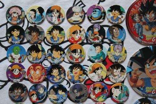 TAZOS DRAGON BALL GT ROMENKO JAPONESES CAPS LOTE 114 DIFERENTES COMO NUEVOS - Picture 2 of 6