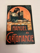 Livre Ancien  Manuel de CARTOMANCIE ou l'art de tirer les cartes GARNIER 1922