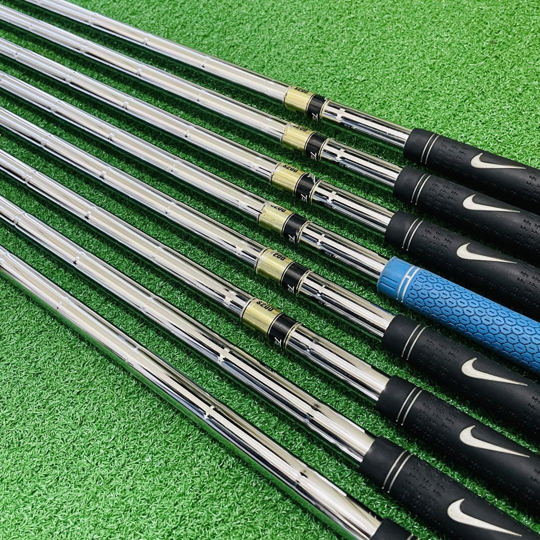 7650 NIKE Victory Red FORGED TW BLADE 8本 NIKE Victory Red FORGED TW BLADE Iron Set 3-9+Pw Dynamic
