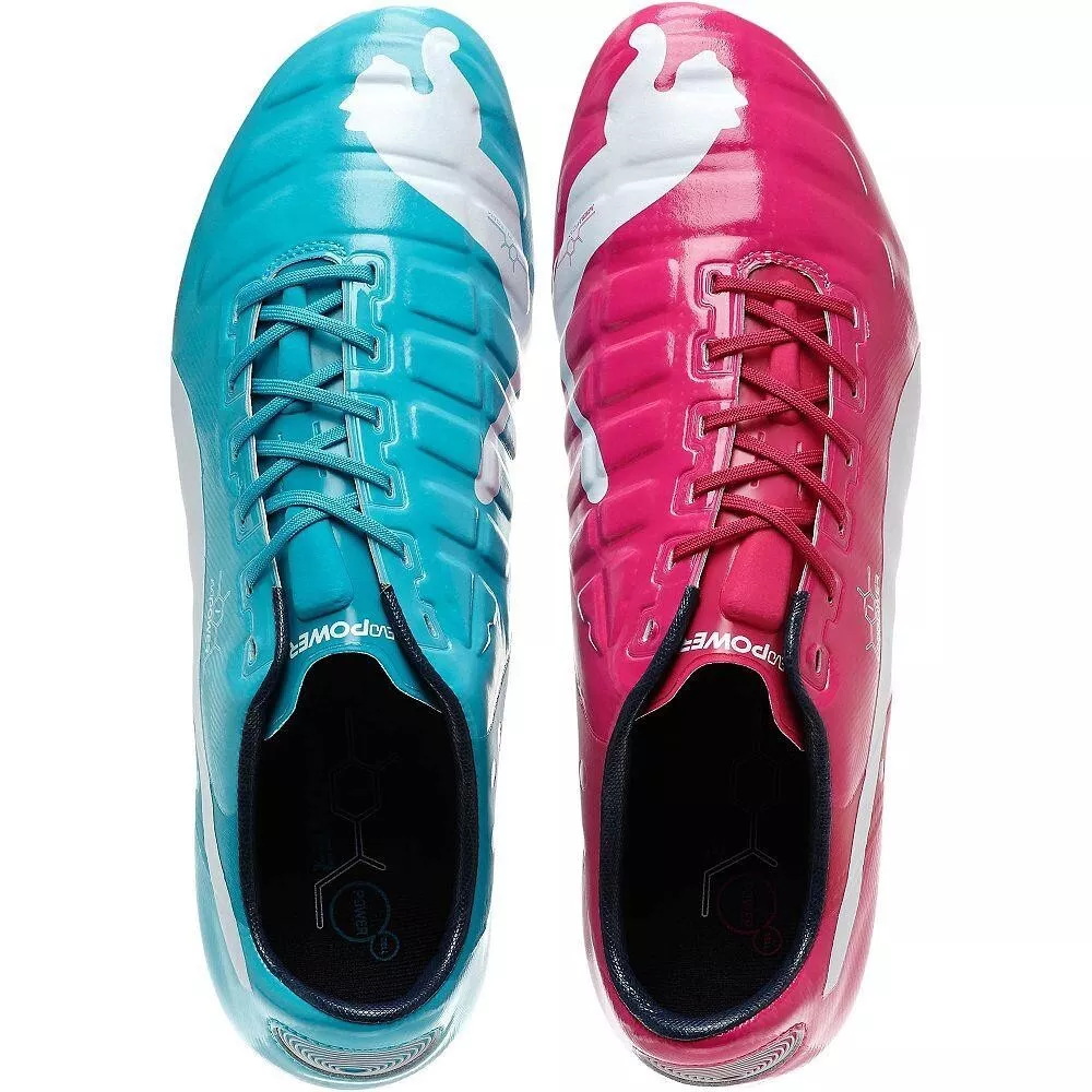 Puma Evo Tricks FG World Cup Limited Pink Blue Cleats US 9 *NEW* |