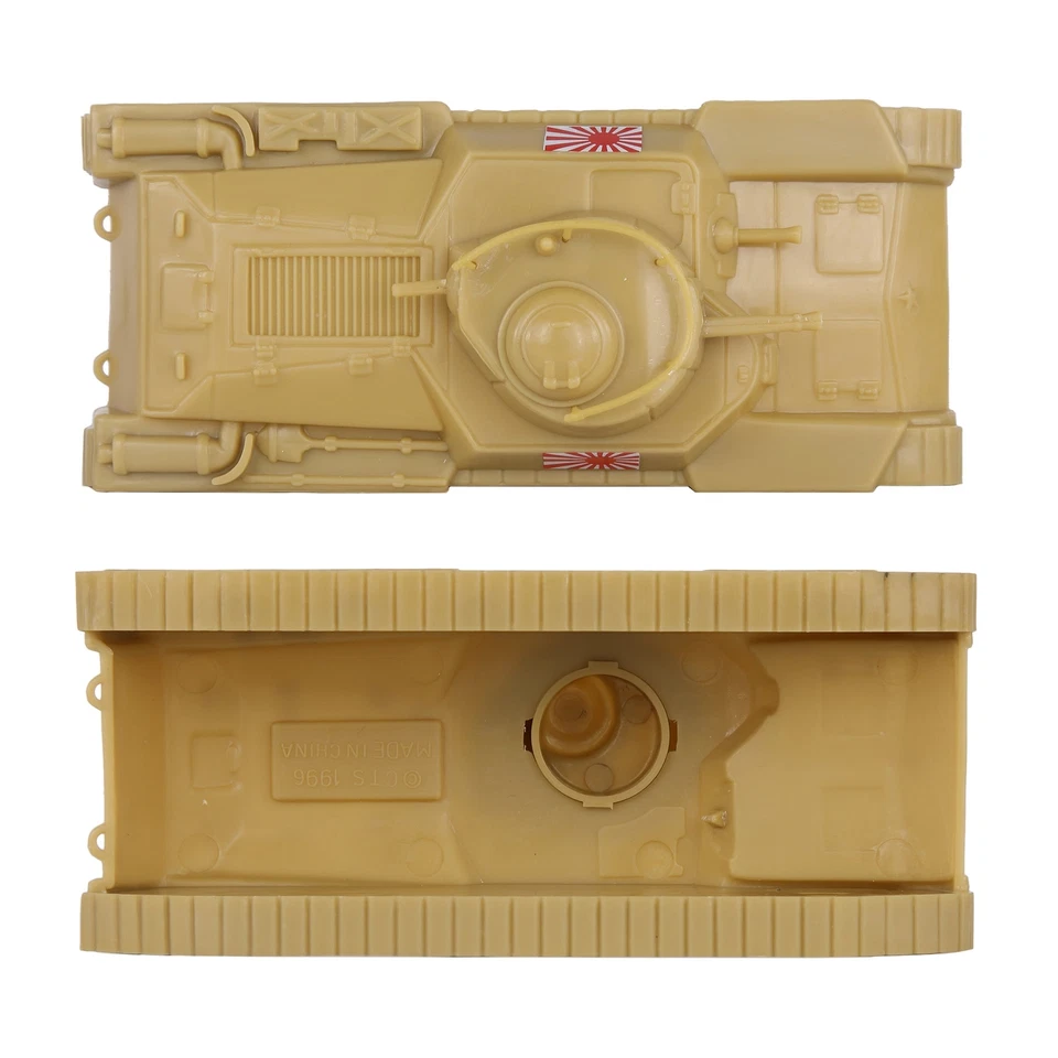 BMC CTS WW2 Japan Chi-Ha Tanks TAN Classic Toy Soldiers Plastic Army Men Vehicle - Image 3 of 4