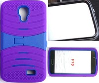 Lg Access Lte L31g L31c L31l F70 Case W/ Built In Screen Protector Upurple/blue Lg Access Lte L31g L31c L31l F70 Case W/ Built In Screen Protector Upurple/blue