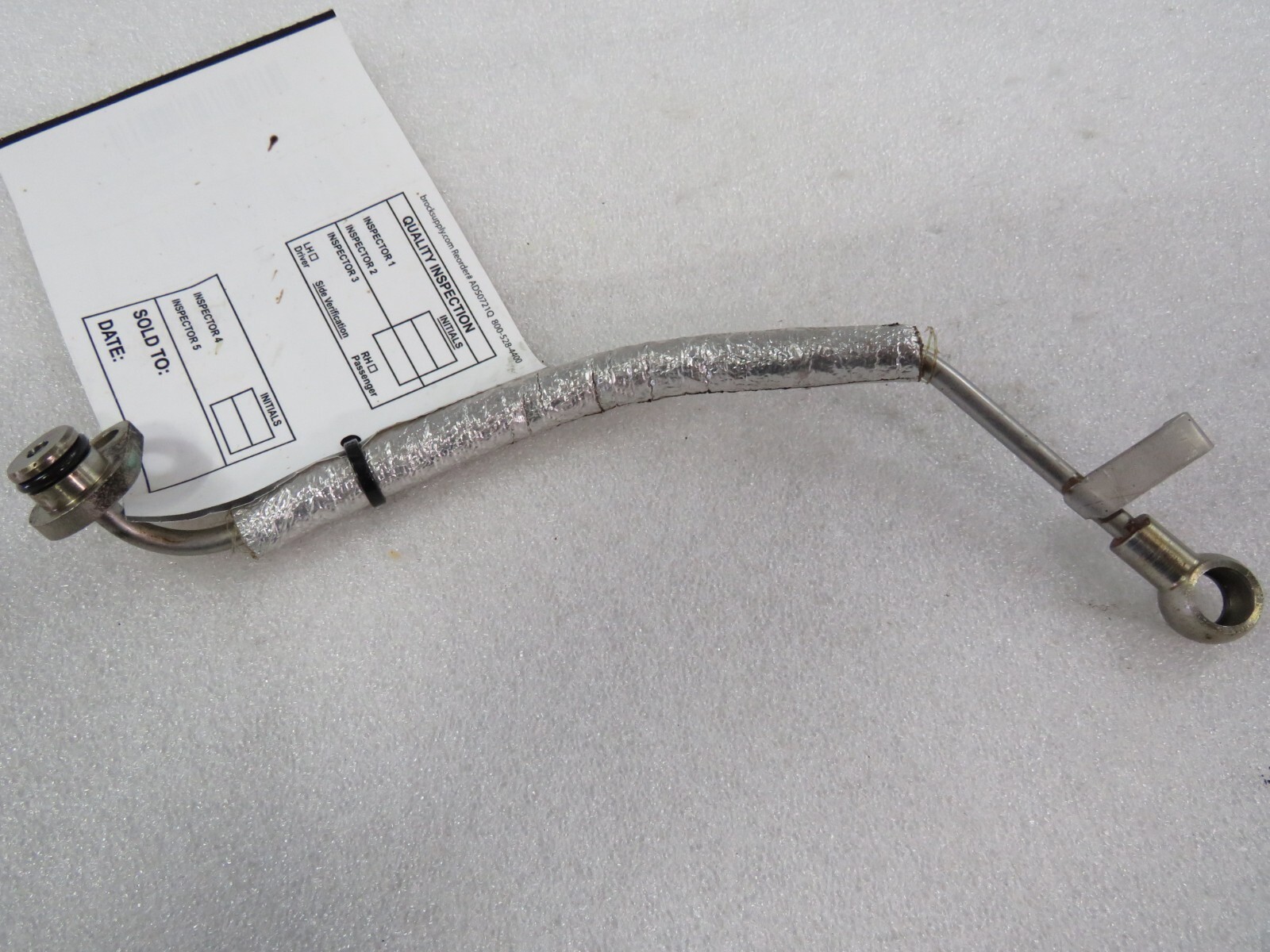 Ferrari Portofino, California T, RH, Turbo Oil Delivery Pipe, Used, P/N 297862