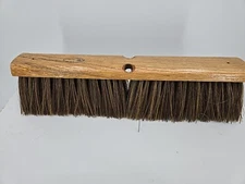 Magnolia Brush #1218 18" Polypalm Plastic Pro Series Garage Push Broom Head
