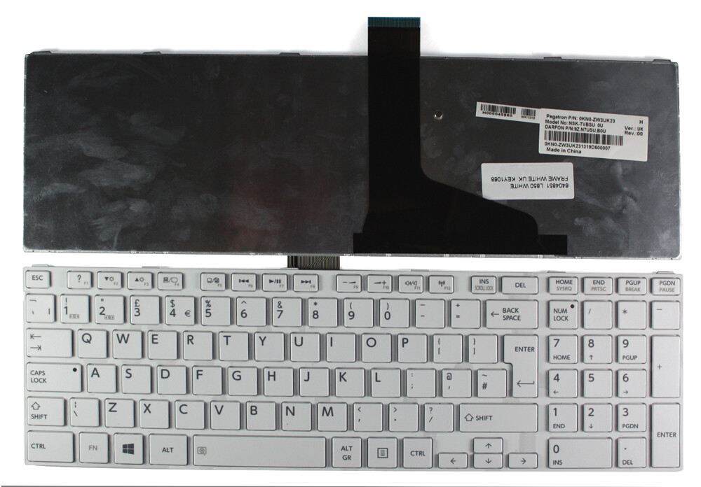 Ersatz-Tastatur Für Dell Studio 1537 Laptop – UK-Layout, Schwarz