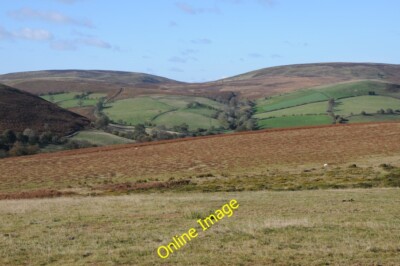 Photo 6x4 View to Allt Dderw and Glascwm Hill Bryngwyn/SO1849 View acros c2012