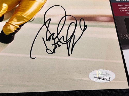 Rod Woodson Pittsburgh Steelers Signed 8x10" Football Photo JSA COA AA - Picture 2 of 2