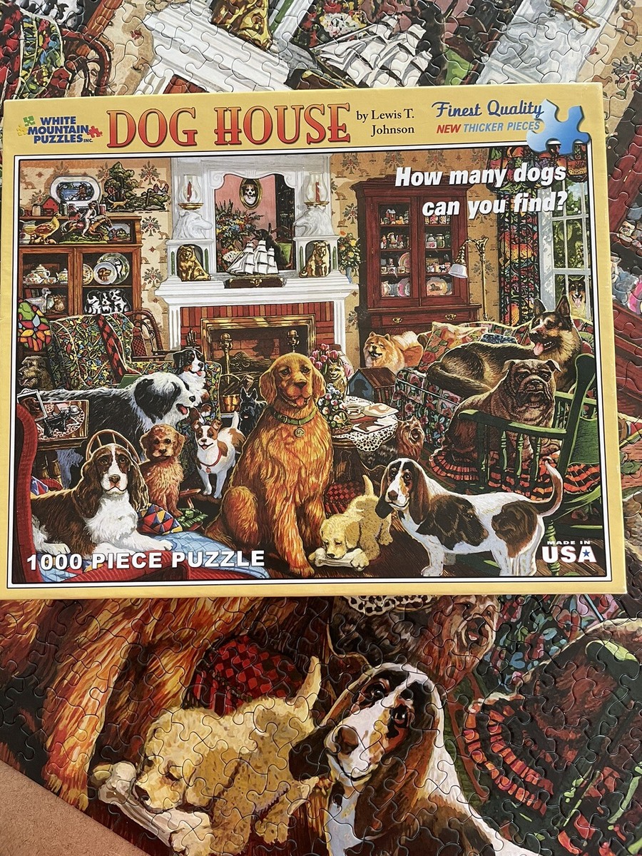 White Mountain Puzzles – „Dude Ranch“ 1000-teiliges Puzzle, Made In USA