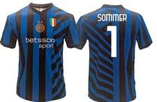 Maillot d'été Inter Home 2024 2025 noir officiel portier 1 deux étoiles 2