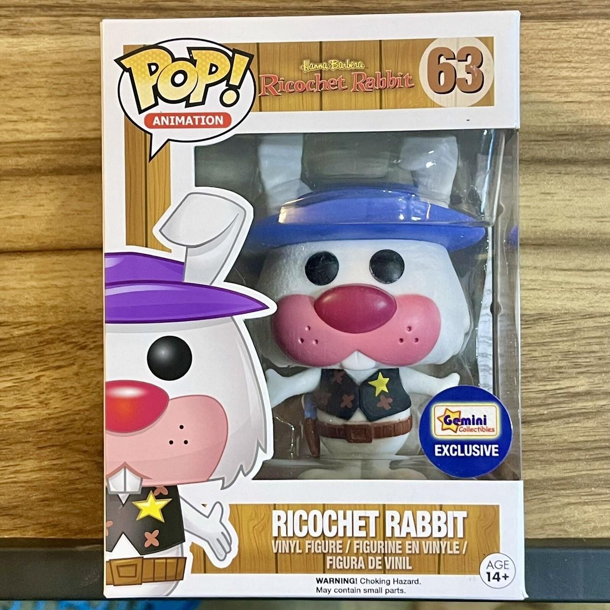 FUNKO VINYL SODA: Ricochet Rabbit – Ca. 10cm, Mit Sammelkarte, Hanna-Barbera Edition