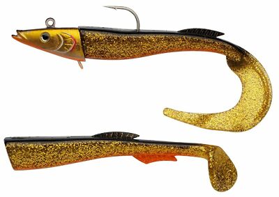 Berkley Powerbait Salzwasser Power Sandaal 15 cm 40 g Angelvorrichtung Köder mit 2 Körpern