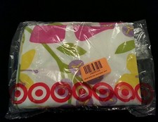 Target Butterfly Garden Window Valance White Pink Green Yellow Nursery Baby