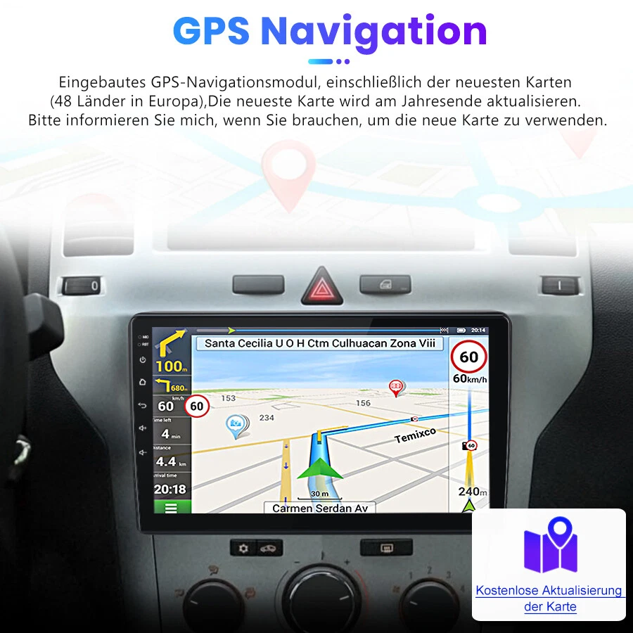 Carplay Für Opel Zafira B Astra H 2005-14 Android 13 Autoradio GPS BT 4+64G DAB+ - Bild 3 von 4