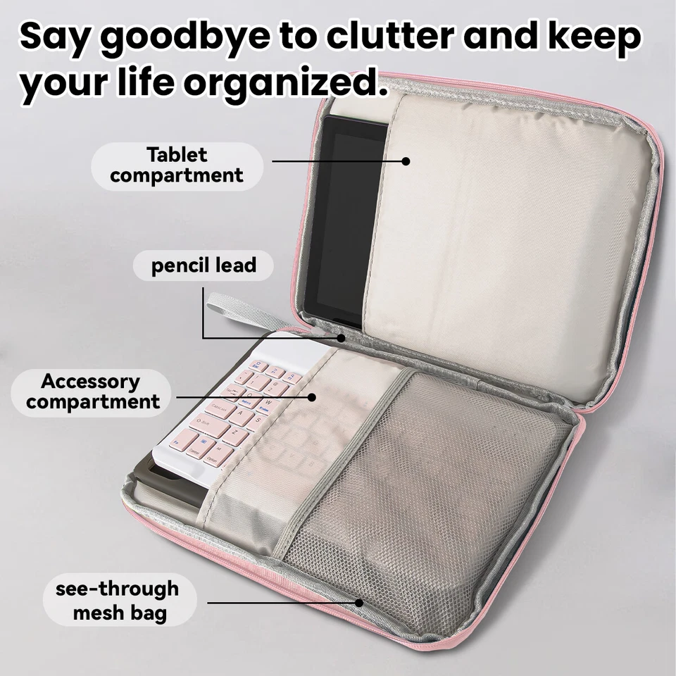 10.9 Inch Laptop Bag Business Portable Nylon Computer for Laptop Macbook/Lenovo - Image 4 of 4