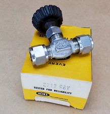 HOKE Crane Gyrolok Tube Fitting Globe Needle Valve 3/8"  3212 G6Y Swagelok Compr