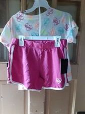 Hurley Girls Pajama Set Set shorts  Size Large   NEW WITH TAGS