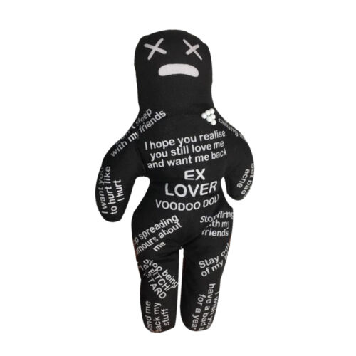 White Personalized Voodoo Doll Fun Frustration-Relieving Doll Toy With 6pcs Pins - Picture 1 of 7