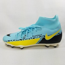 Nike Phantom GT2 Club DF FG/MG Soccer Glacier Blue - Mens Size 12.5 - DC0819-407