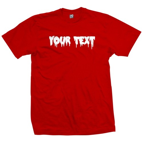 Youth Custom Creepy T-Shirt | Scary Bloody Halloween Girls Boys Kids Tee Shirt - Picture 6 of 52