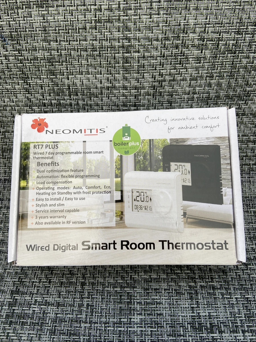 Neomitis RT7 Plus Wired Digital 7 Day Programmable Room Smart Thermostat  3760025250428 | eBay