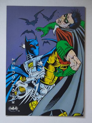 1994 SkyBox Batman: Saga of the Dark Knight #92 Knightquest, Back Off!
