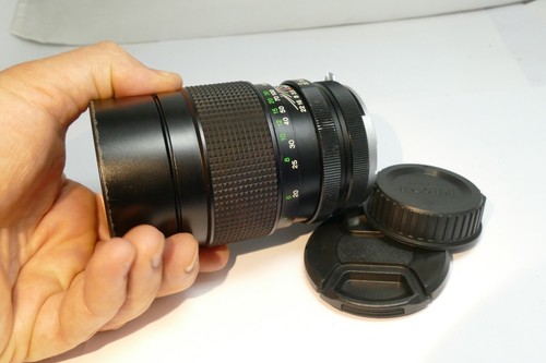 Vivitar 200mm f3.5 lens Non Ai F mount manual focus prime telephoto - Picture 3 of 12