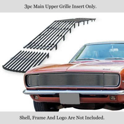 Fits 1967-1968 Chevy Camaro RS Model Billet Grille Grill Insert
