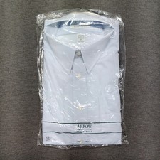 Vintage Arrow Bradstreet Shirt NWT Short Sleeve Blue 16.5 Tall