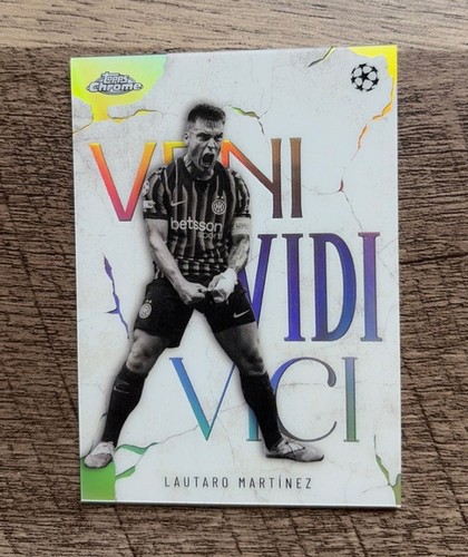 2025-26 Topps Chrome UCC lautaro Martinez Veni Vidi Vici SSP Case hit 1:7358 🔥