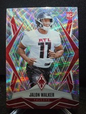 2025 Panini Phoenix - Rookies Jalon Walker #193 Silver Prizm RC #'ed 199 of /199