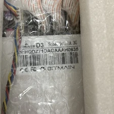 Antminer D3 Submodel: 19:3G Bitmain